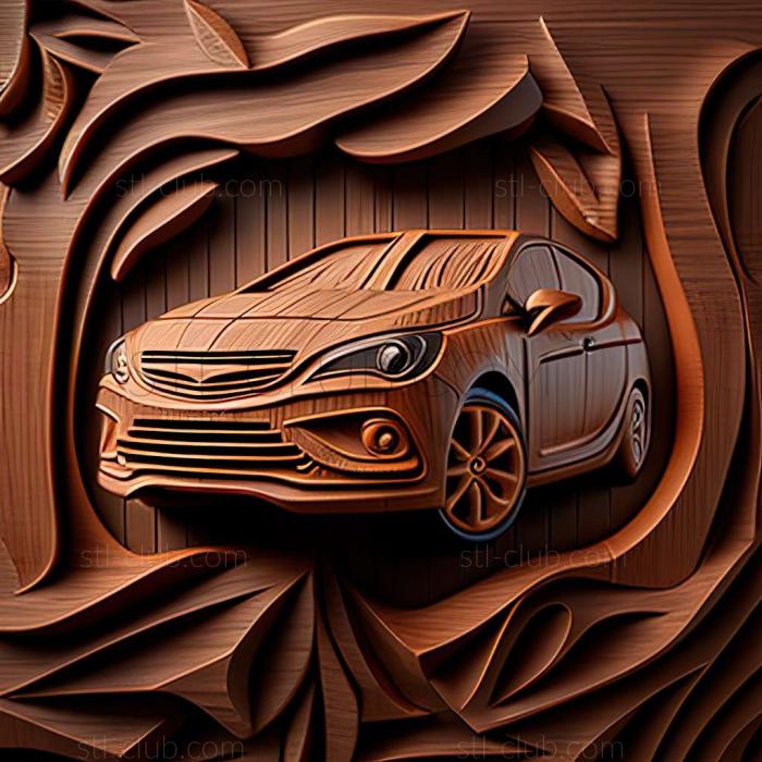 3D model Opel Astra (STL)